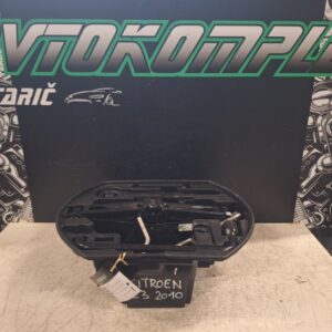 Citroen C3 2010 dvigalka vijak komplet za menjavo kolesa 9655342680