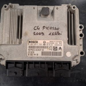 Citroen C4 Picasso 1.6 HDI 2009 ECU motorni računalnik 9665674480