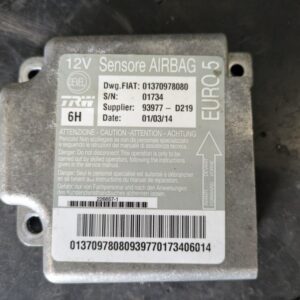Fiat Ducato 2015 airbag modul 01370978080