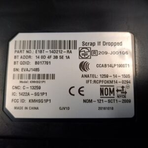 Ford Ecosport 2017 bluetooth modul e1bt14d212ra