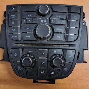 Opel Astra J klimatronic stikala ventilacije radio 13337218 13337697
